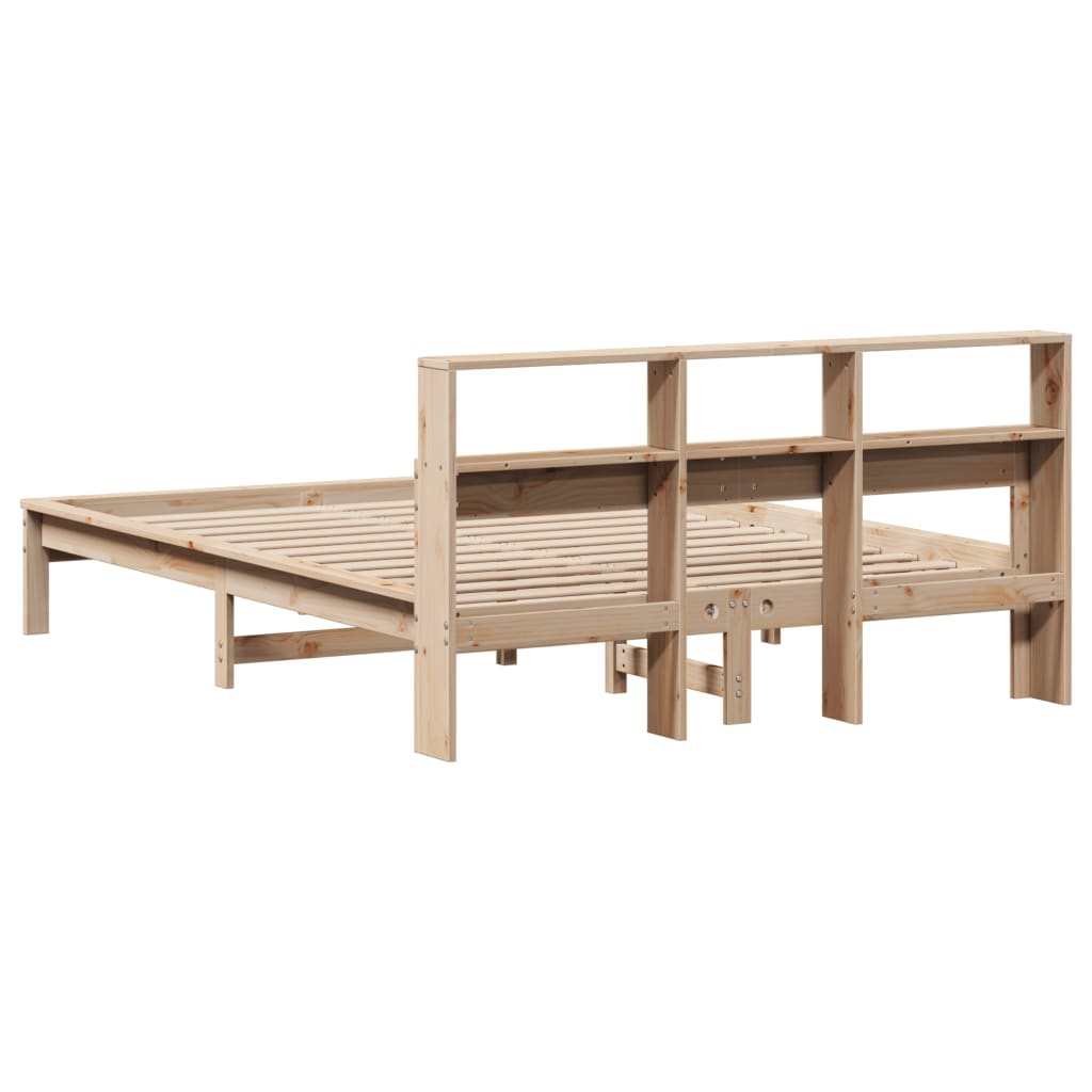Bedframe zonder matras massief grenenhout 150x200 cm is nu te koop bij PeponiXL, paradijselijk wonen!