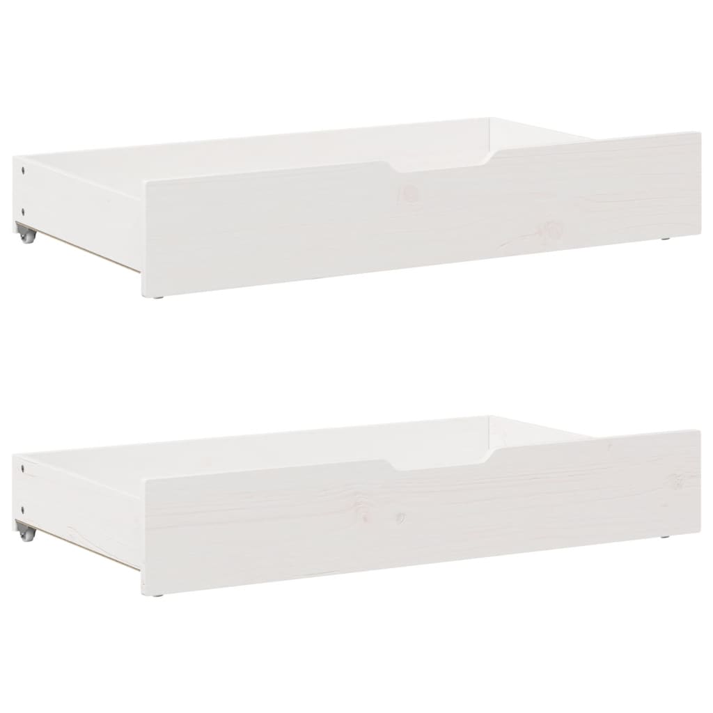 Bed met boekenkast zonder matras grenenhout wit 140x200 cm is nu te koop bij PeponiXL, paradijselijk wonen!