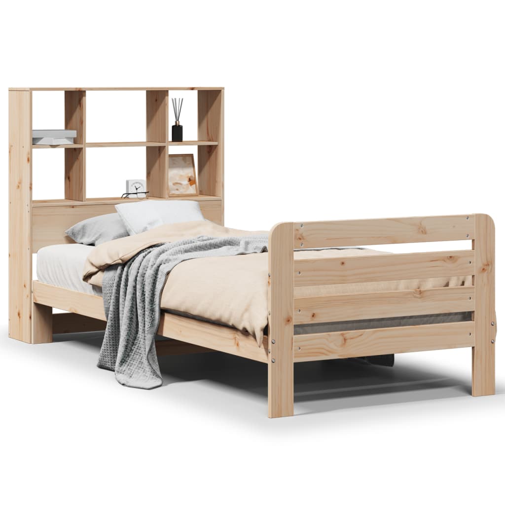 Bedframe zonder matras massief grenenhout 90x200 cm is nu te koop bij PeponiXL, paradijselijk wonen!