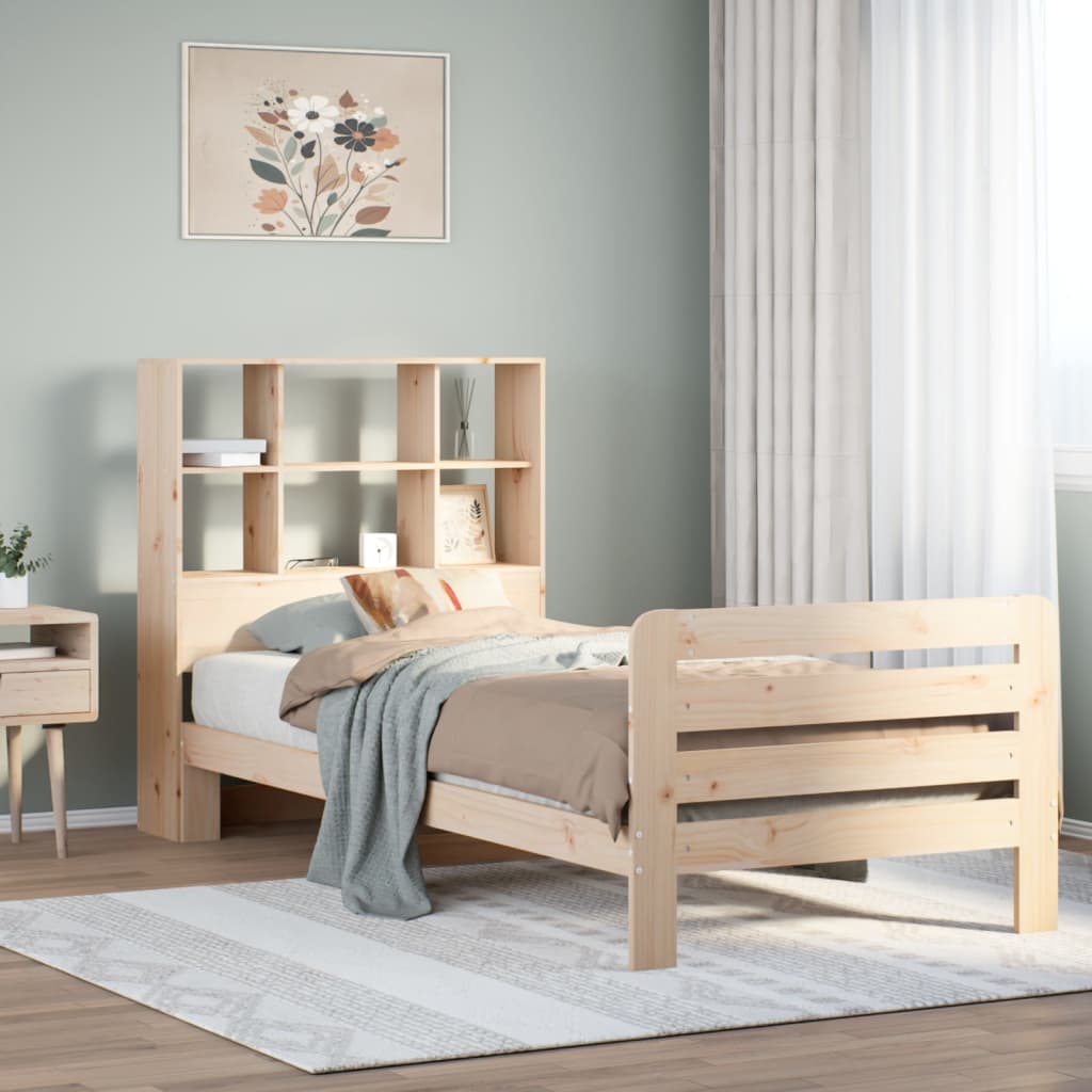 Bedframe zonder matras massief grenenhout 90x200 cm is nu te koop bij PeponiXL, paradijselijk wonen!
