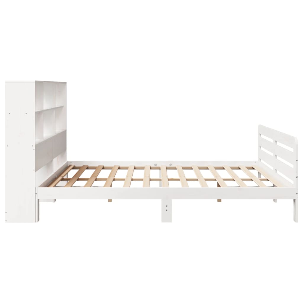 Bedframe zonder matras massief grenenhout wit 180x200 cm is nu te koop bij PeponiXL, paradijselijk wonen!