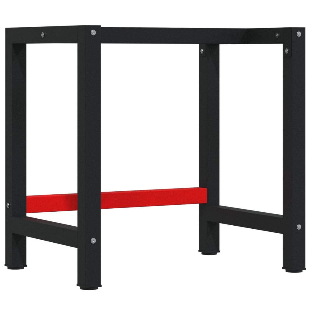 Werkbank rechthoek 100x60x81,5 cm massief eikenhout donkerbruin is nu te koop bij PeponiXL, paradijselijk wonen!