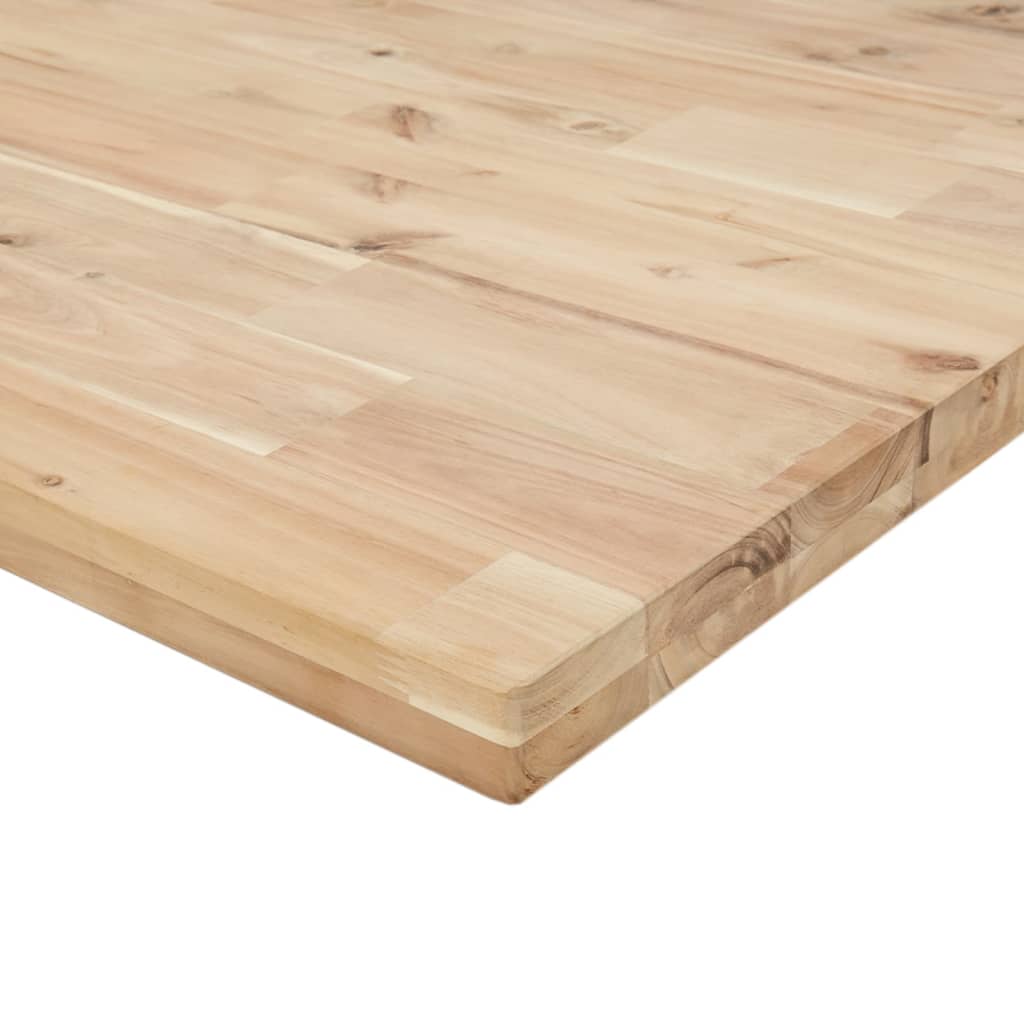 Werkbank rechthoekig 100x60x(73-99,5) cm massief acaciahout is nu te koop bij PeponiXL, paradijselijk wonen!