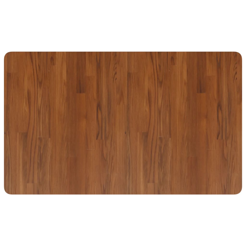 Werkbank rechthoek 100x60x(71,5-98) cm eikenhout donkerbruin is nu te koop bij PeponiXL, paradijselijk wonen!
