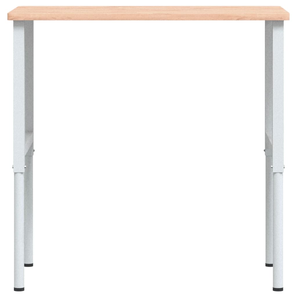 Werkbank rechthoekig 100x60x(71,5-98) cm massief beukenhout is nu te koop bij PeponiXL, paradijselijk wonen!
