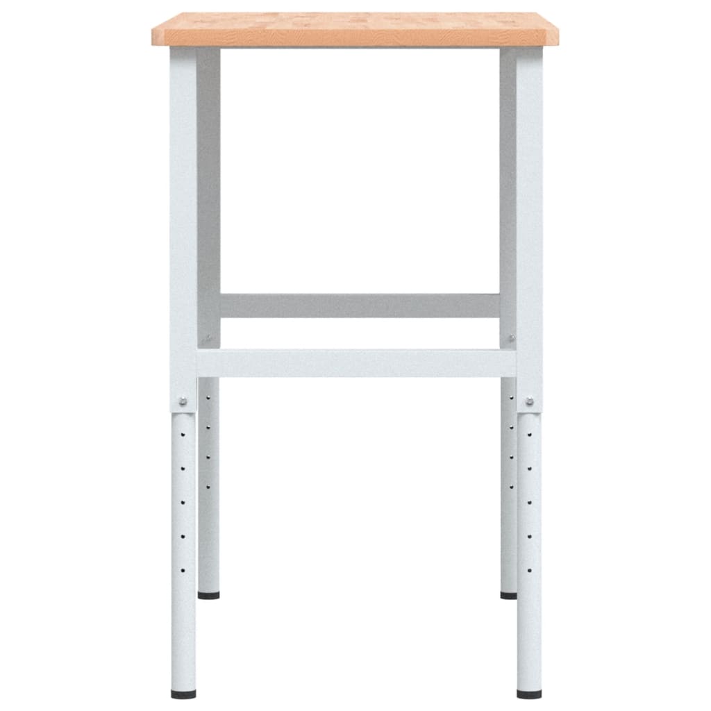 Werkbank rechthoekig 100x60x(71,5-98) cm massief beukenhout is nu te koop bij PeponiXL, paradijselijk wonen!