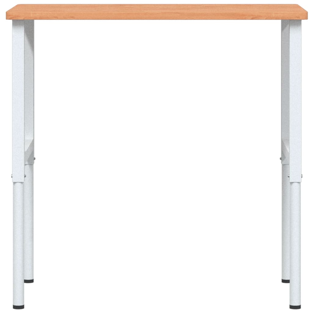 Werkbank rechthoekig 100x60x(71,5-98) cm massief beukenhout is nu te koop bij PeponiXL, paradijselijk wonen!