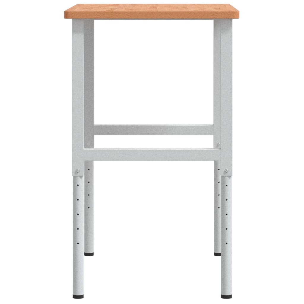 Werkbank rechthoekig 100x60x(71,5-98) cm massief beukenhout is nu te koop bij PeponiXL, paradijselijk wonen!