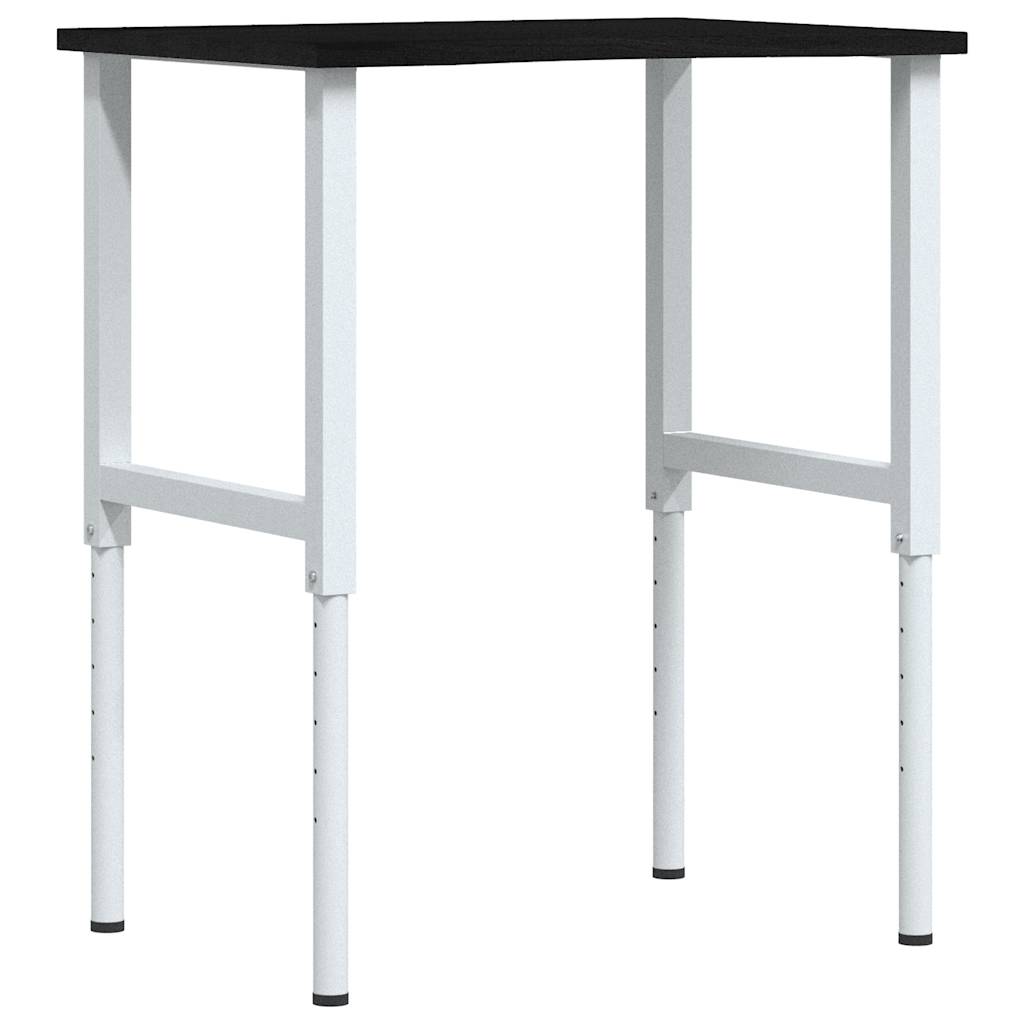 Werkbank 80x60x(71,5-98) cm eikenhout donkerbruin is nu te koop bij PeponiXL, paradijselijk wonen!