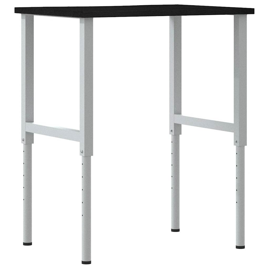 Werkbank 80x60x(71,5-98) cm eikenhout donkerbruin is nu te koop bij PeponiXL, paradijselijk wonen!