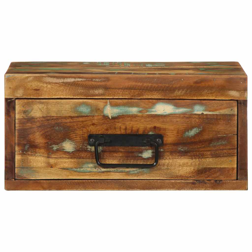 Nachtkastjes 2 st wandgemonteerd massief gerecycled hout is nu te koop bij PeponiXL, paradijselijk wonen!