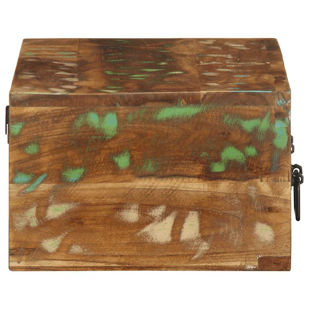 Tv-meubel wandmontage 60x30x19 cm massief gerecycled hout is nu te koop bij PeponiXL, paradijselijk wonen!