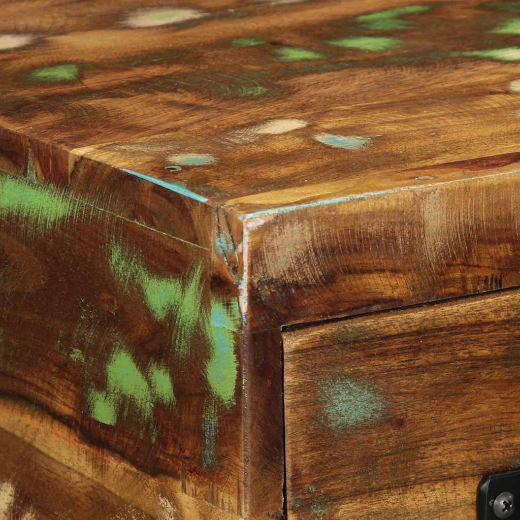 Tv-meubel wandmontage 60x30x19 cm massief gerecycled hout is nu te koop bij PeponiXL, paradijselijk wonen!