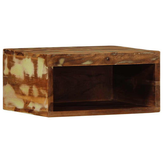 Tv-meubel wandmontage 40x30x19 cm massief gerecycled hout is nu te koop bij PeponiXL, paradijselijk wonen!