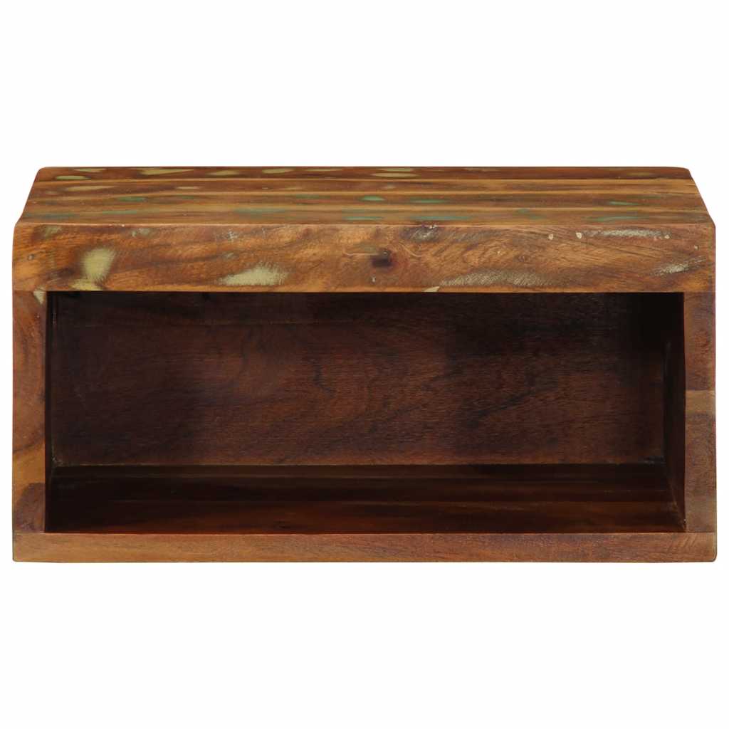 Tv-meubel wandmontage 40x30x19 cm massief gerecycled hout is nu te koop bij PeponiXL, paradijselijk wonen!