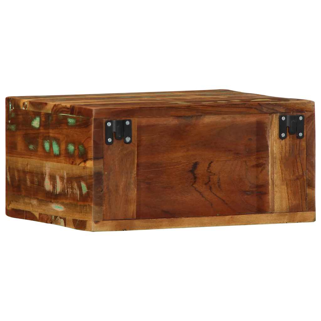 Tv-meubel wandmontage 40x30x19 cm massief gerecycled hout is nu te koop bij PeponiXL, paradijselijk wonen!