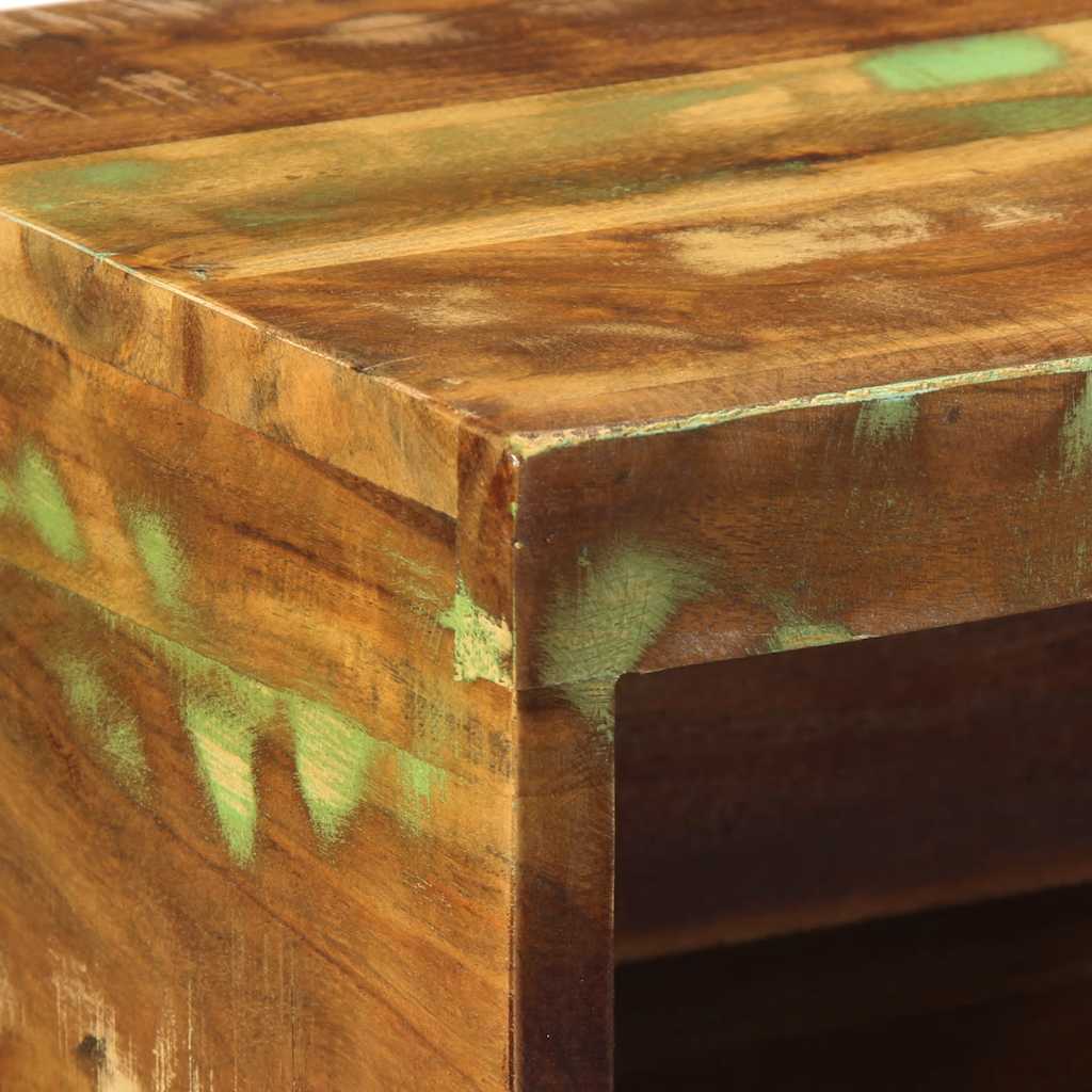 Tv-meubel wandmontage 40x30x19 cm massief gerecycled hout is nu te koop bij PeponiXL, paradijselijk wonen!