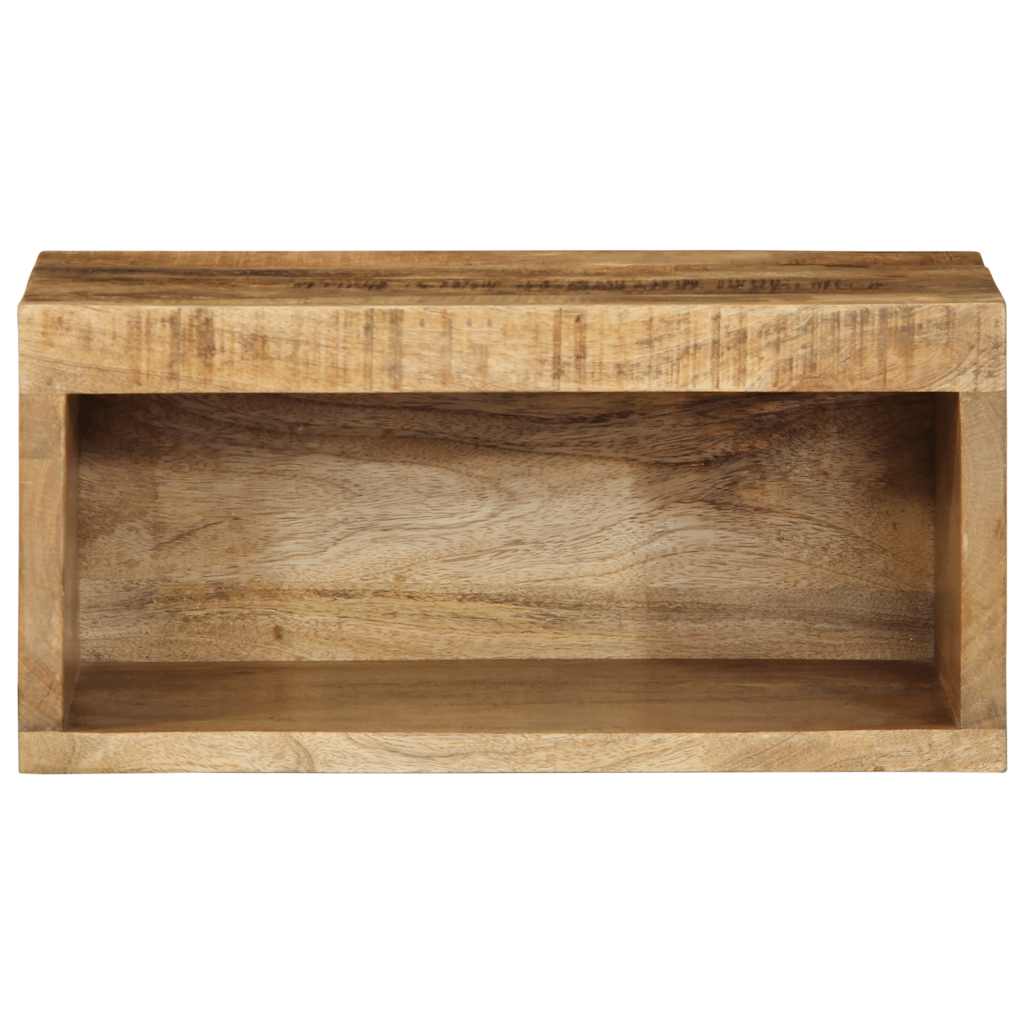 Tv-wandmeubelen 2 st massief ruw mangohout is nu te koop bij PeponiXL, paradijselijk wonen!
