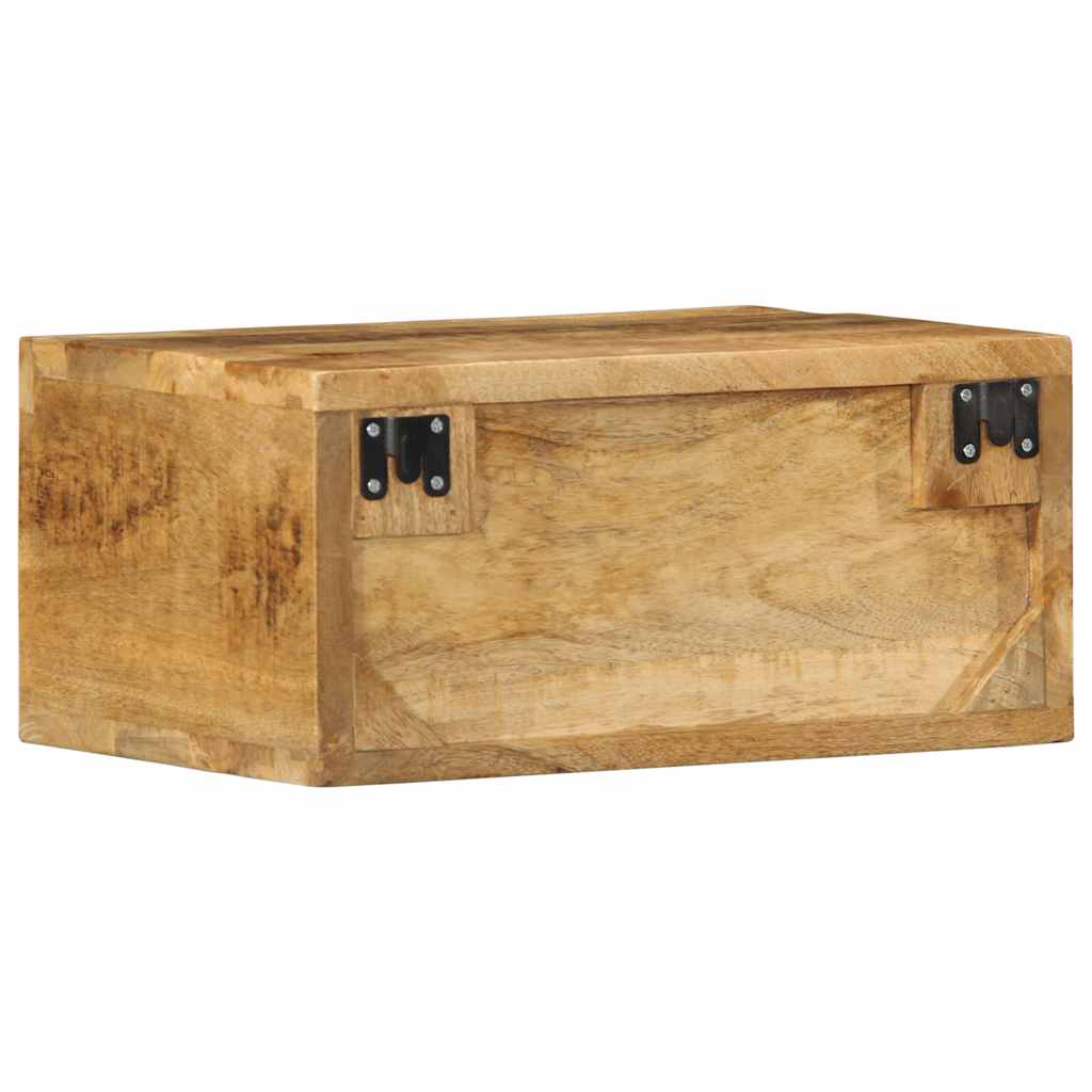 Tv-wandmeubelen 2 st massief ruw mangohout is nu te koop bij PeponiXL, paradijselijk wonen!