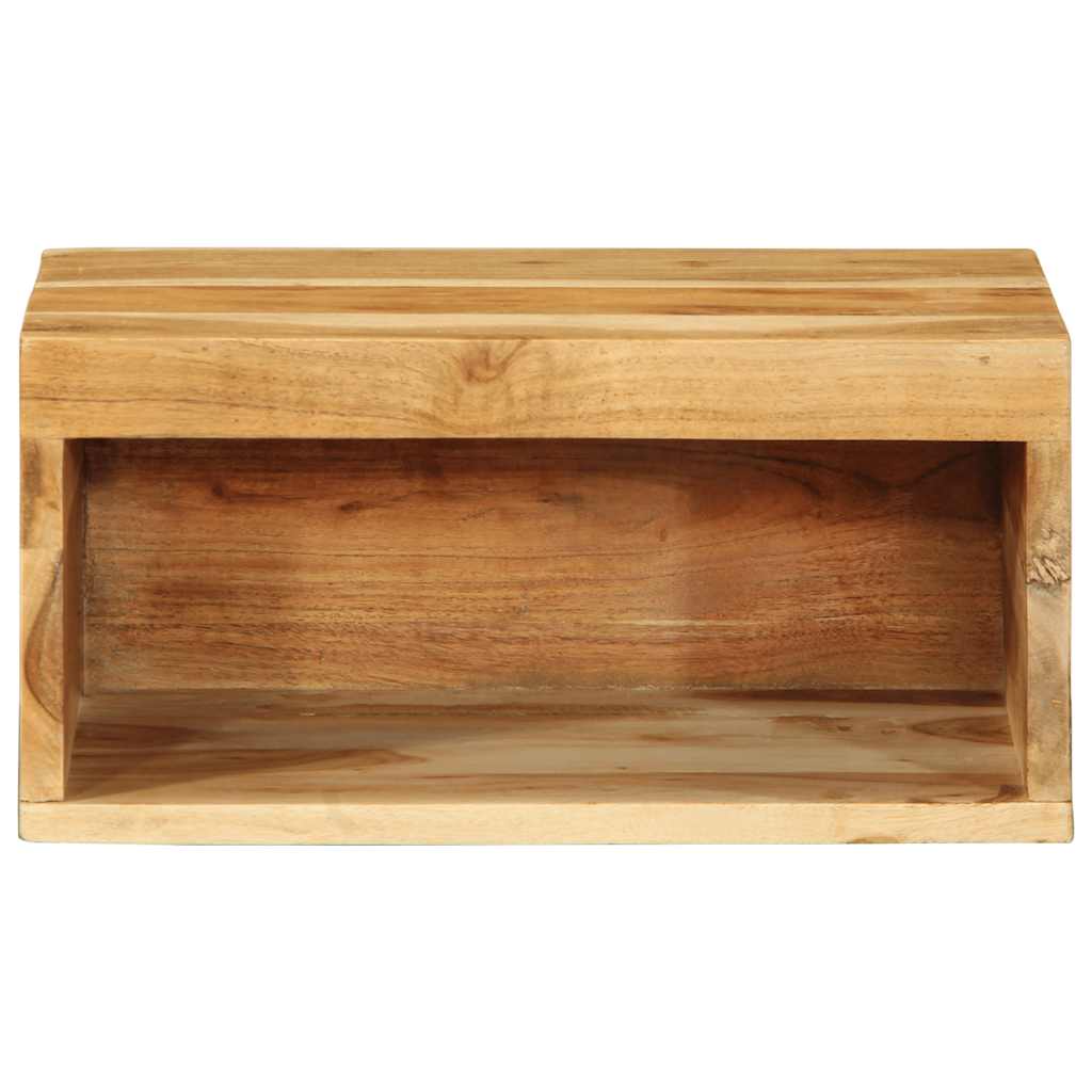 Tv-wandmeubelen 2 st massief acaciahout is nu te koop bij PeponiXL, paradijselijk wonen!