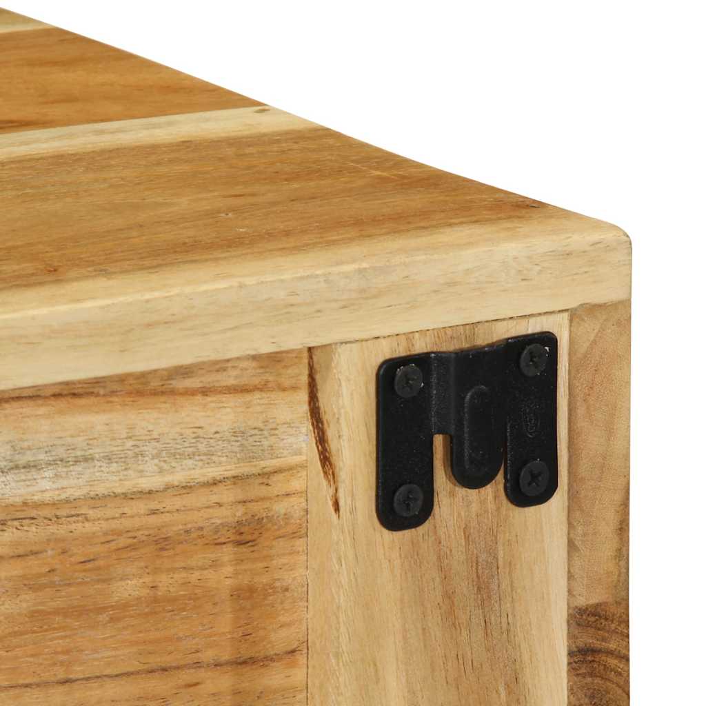 Tv-wandmeubelen 2 st massief acaciahout is nu te koop bij PeponiXL, paradijselijk wonen!