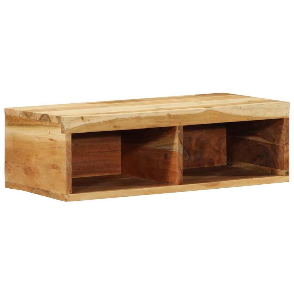 Tv-meubel wandmontage 60x30x19 cm massief acaciahout is nu te koop bij PeponiXL, paradijselijk wonen!