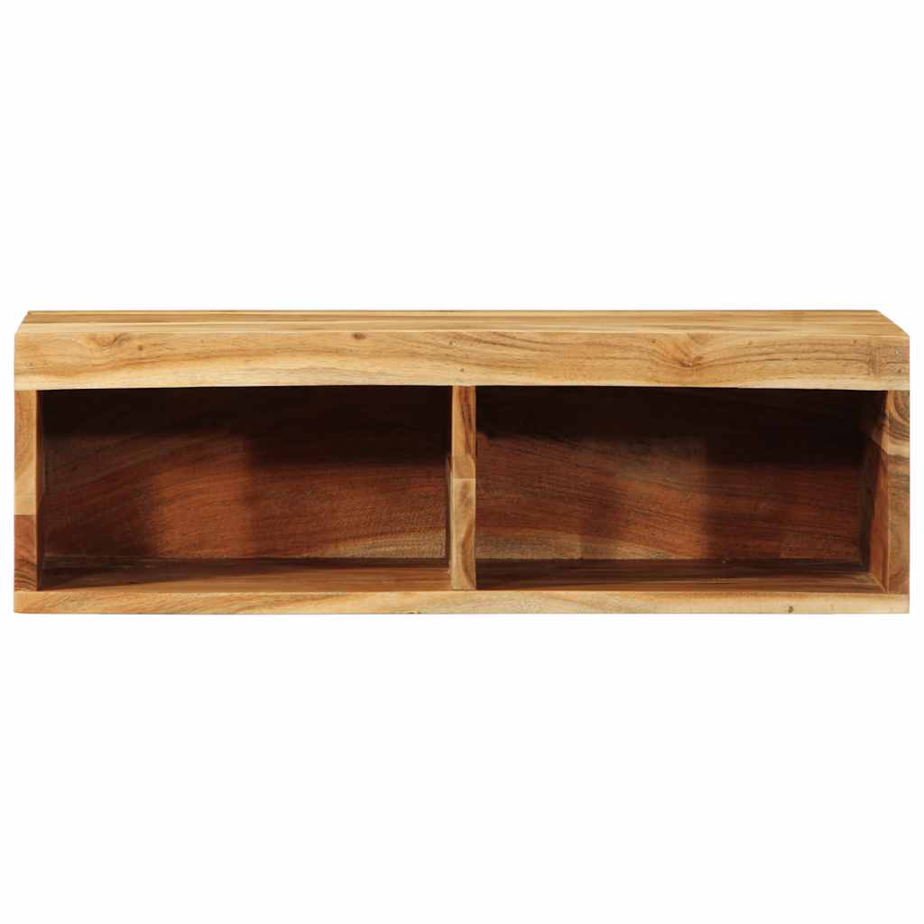 Tv-meubel wandmontage 60x30x19 cm massief acaciahout is nu te koop bij PeponiXL, paradijselijk wonen!