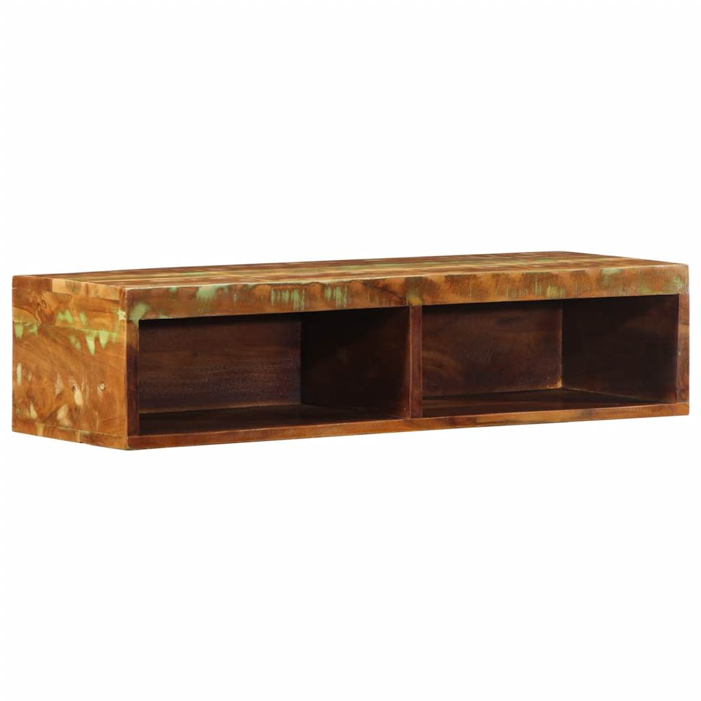 Tv-meubel wandmontage 80x30x19 cm massief gerecycled hout is nu te koop bij PeponiXL, paradijselijk wonen!