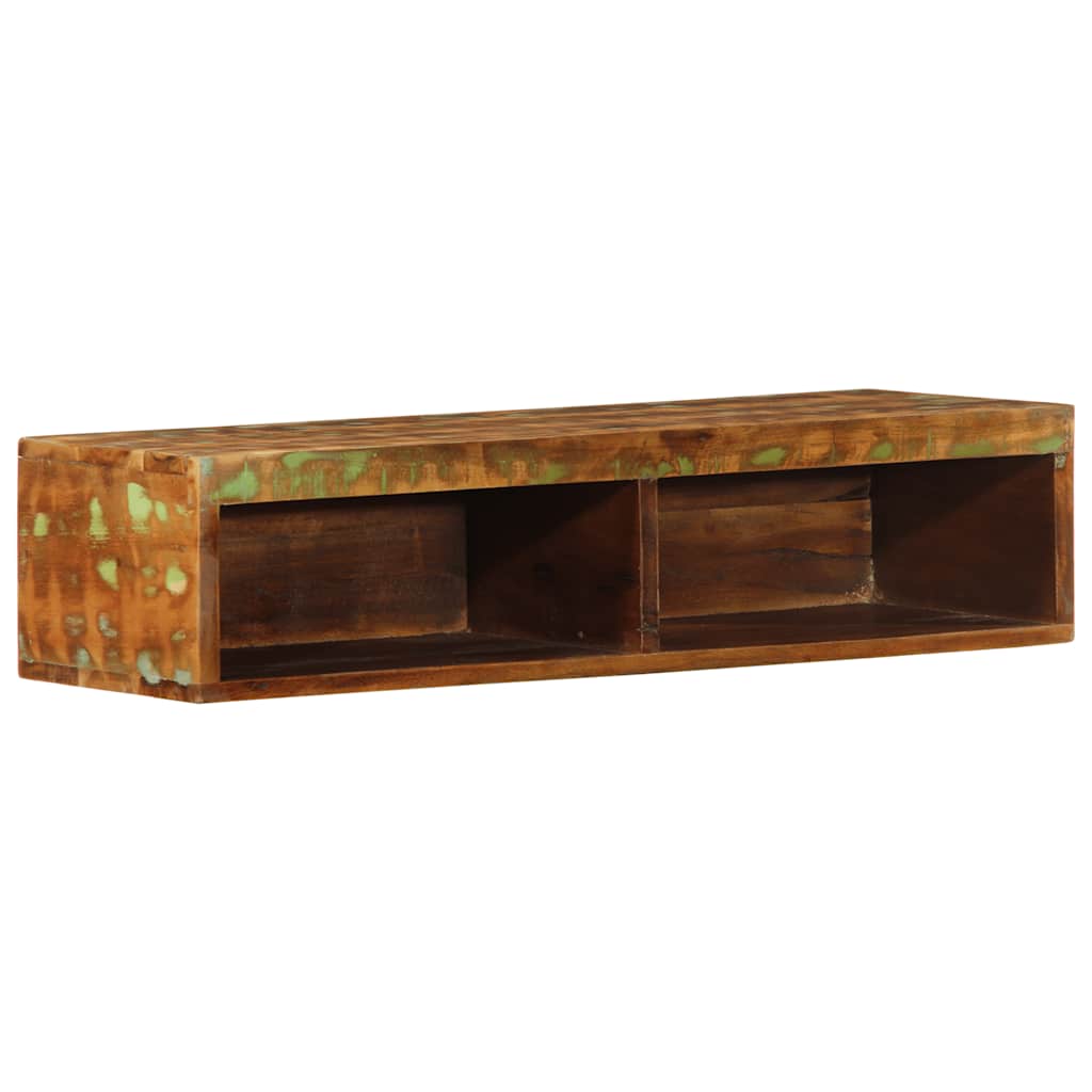 Tv-meubel wandmontage 80x30x19 cm massief gerecycled hout is nu te koop bij PeponiXL, paradijselijk wonen!