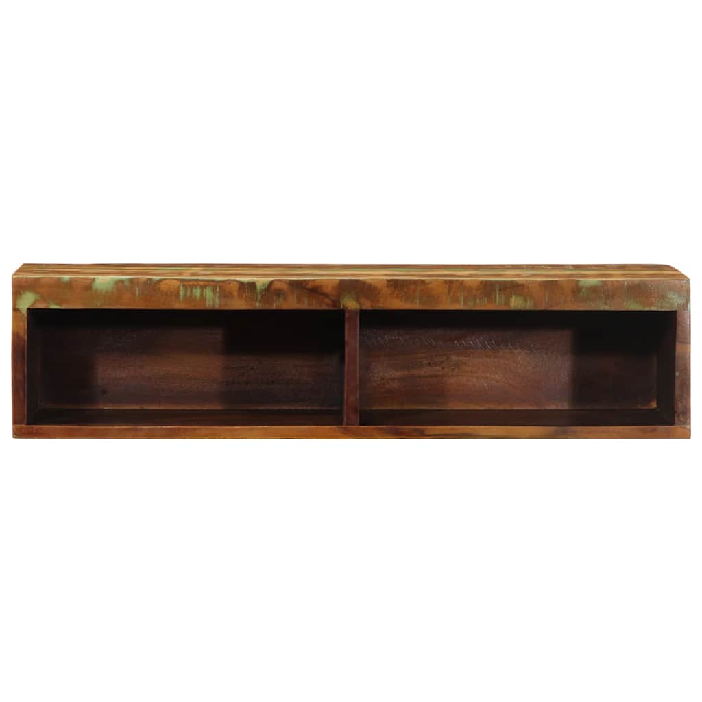 Tv-meubel wandmontage 80x30x19 cm massief gerecycled hout is nu te koop bij PeponiXL, paradijselijk wonen!