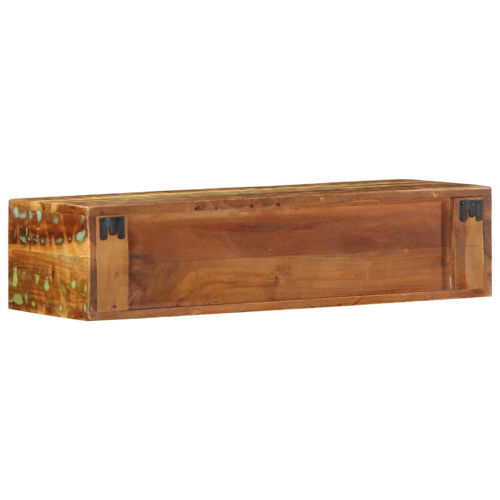 Tv-meubel wandmontage 80x30x19 cm massief gerecycled hout is nu te koop bij PeponiXL, paradijselijk wonen!