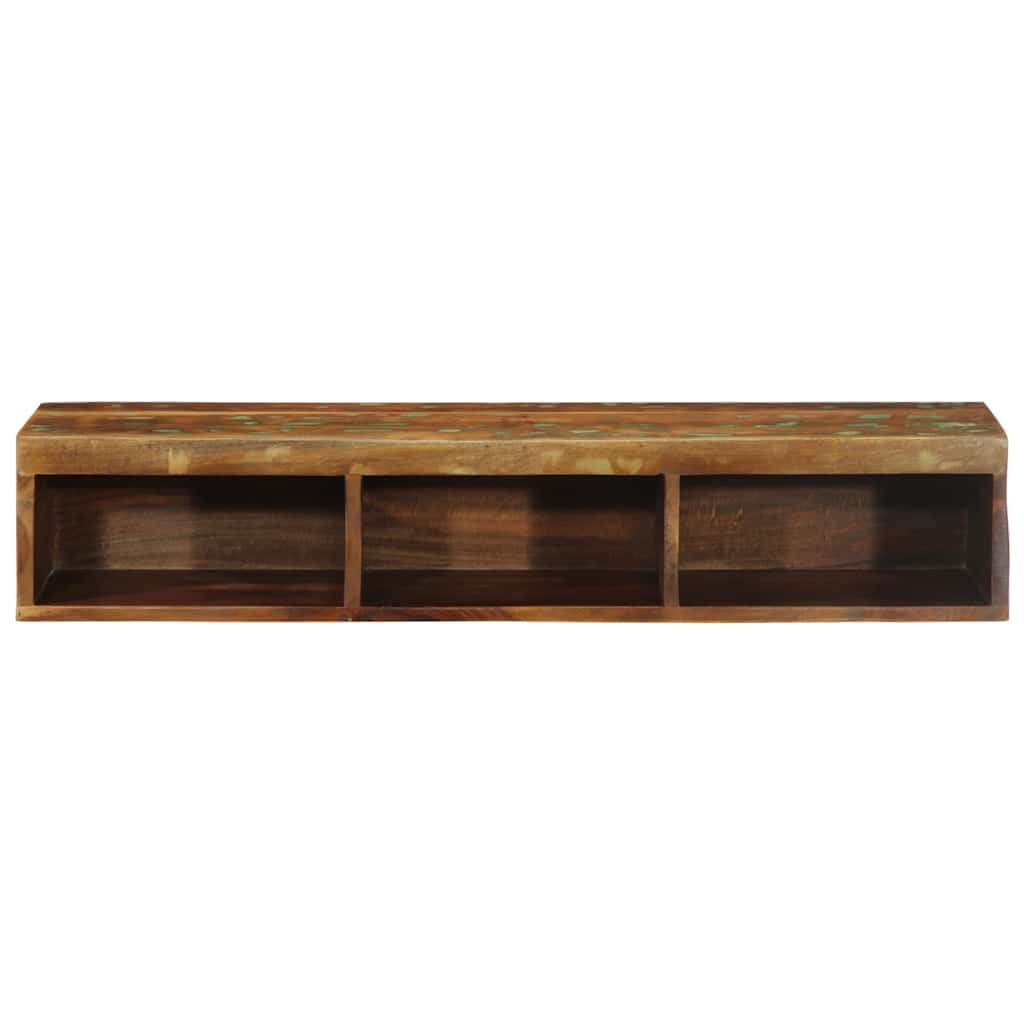Tv-meubel wandmontage 100x30x19 cm massief gerecycled hout is nu te koop bij PeponiXL, paradijselijk wonen!