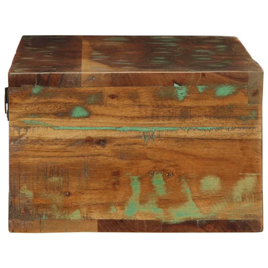 Tv-meubel wandmontage 100x30x19 cm massief gerecycled hout is nu te koop bij PeponiXL, paradijselijk wonen!