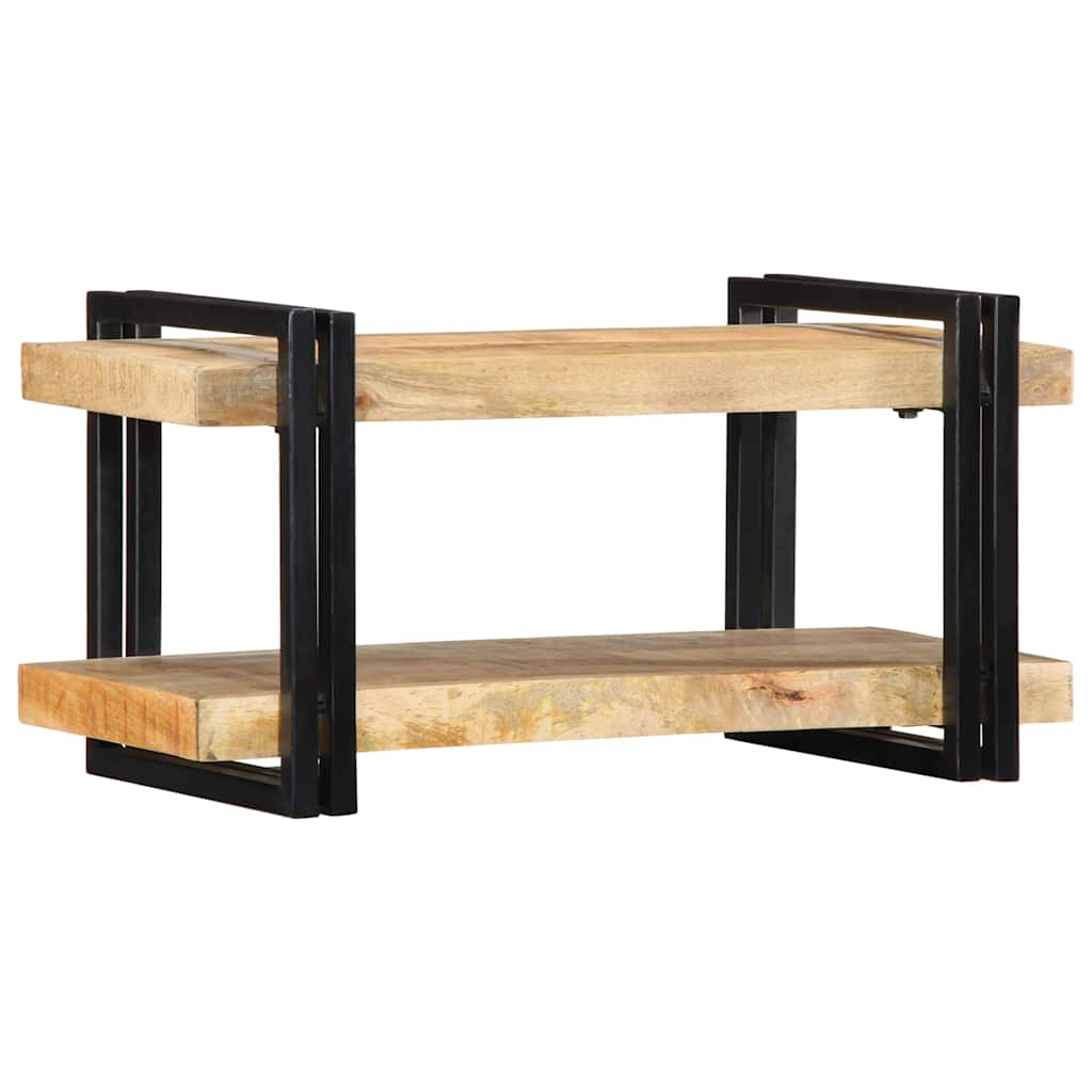 Wandschap 70x33x35 cm massief ruw mangohout is nu te koop bij PeponiXL, paradijselijk wonen!