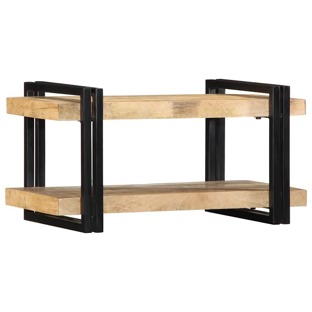 Wandschap 70x33x35 cm massief ruw mangohout is nu te koop bij PeponiXL, paradijselijk wonen!