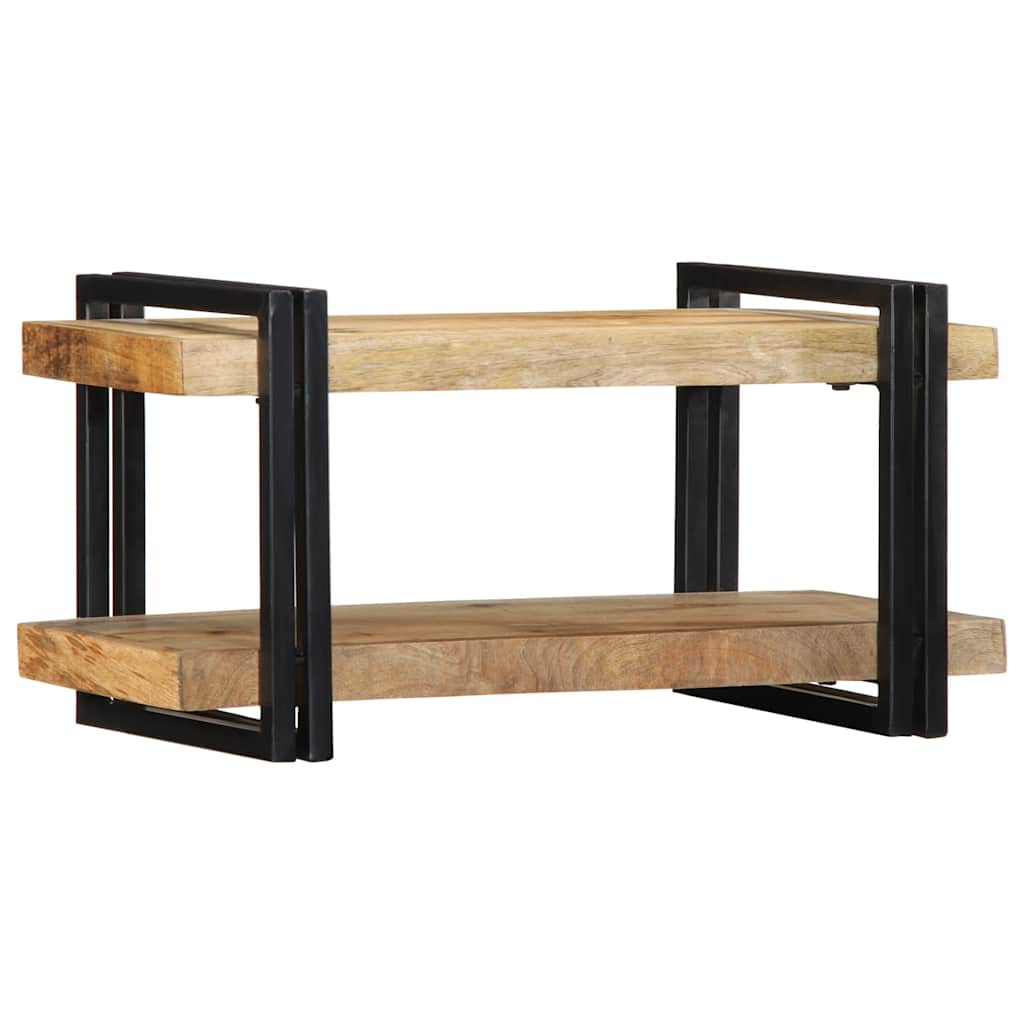 Wandschap 70x33x35 cm massief ruw mangohout is nu te koop bij PeponiXL, paradijselijk wonen!