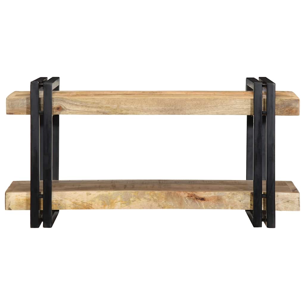 Wandschap 70x33x35 cm massief ruw mangohout is nu te koop bij PeponiXL, paradijselijk wonen!