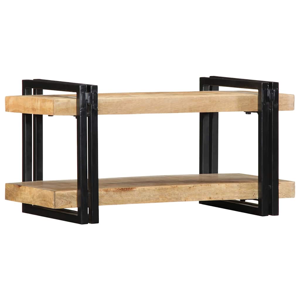 Wandschap 70x33x35 cm massief ruw mangohout is nu te koop bij PeponiXL, paradijselijk wonen!
