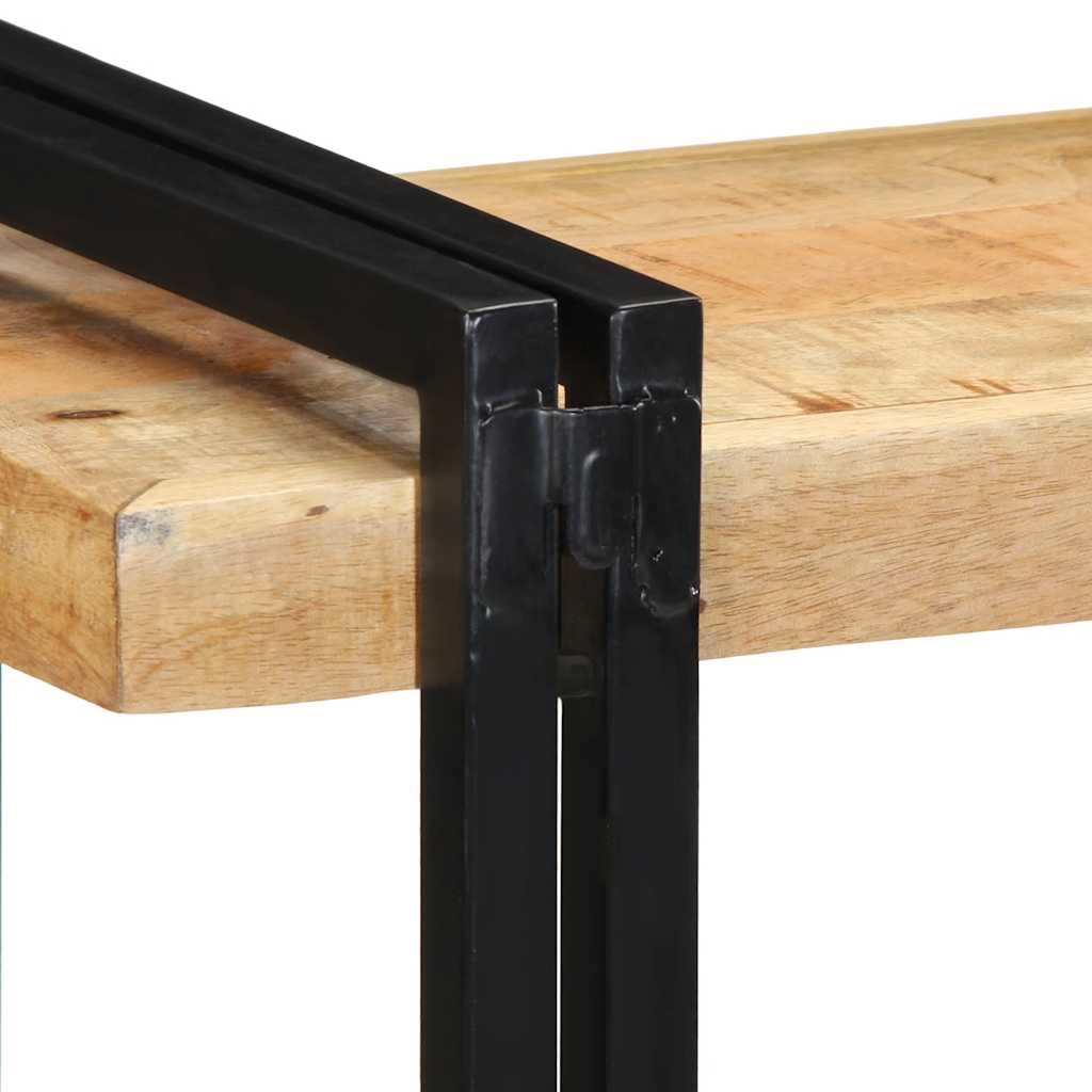 Wandschap 70x33x35 cm massief ruw mangohout is nu te koop bij PeponiXL, paradijselijk wonen!