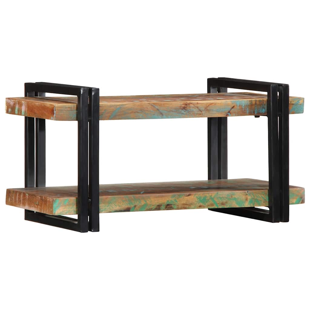 Wandschap massief gerecycled hout meerkleurig is nu te koop bij PeponiXL, paradijselijk wonen!