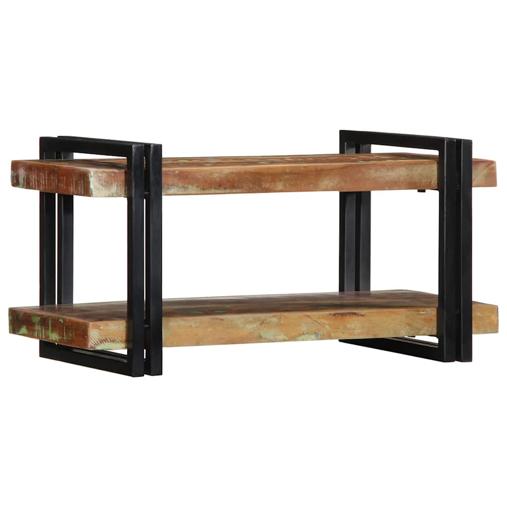 Wandschap massief gerecycled hout meerkleurig is nu te koop bij PeponiXL, paradijselijk wonen!