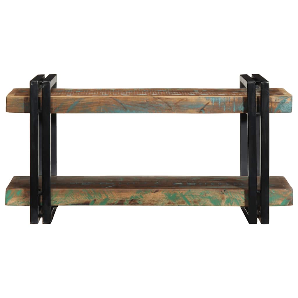 Wandschap massief gerecycled hout meerkleurig is nu te koop bij PeponiXL, paradijselijk wonen!