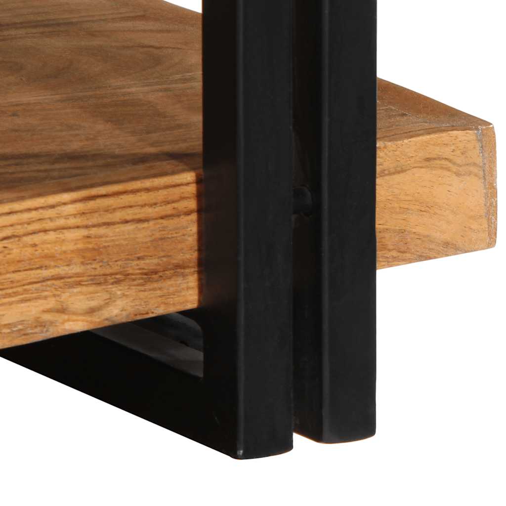 Wandschap 70x33x35 cm massief acaciahout is nu te koop bij PeponiXL, paradijselijk wonen!