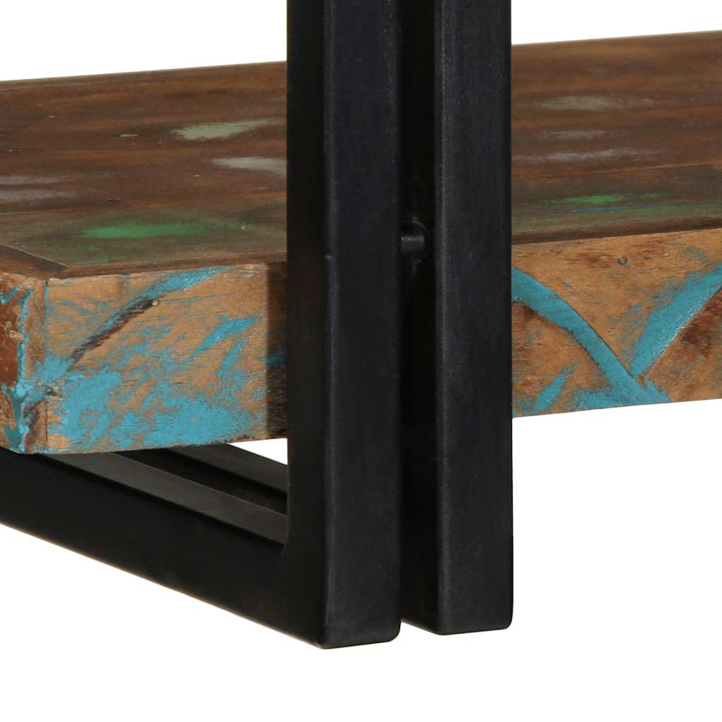 Wandschap massief gerecycled hout meerkleurig is nu te koop bij PeponiXL, paradijselijk wonen!
