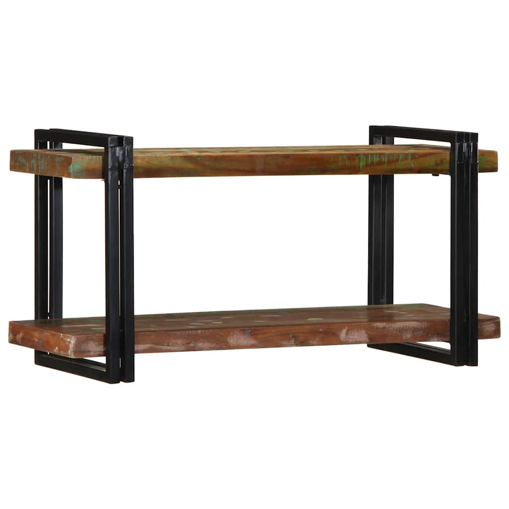 Wandschap massief gerecycled hout meerkleurig is nu te koop bij PeponiXL, paradijselijk wonen!