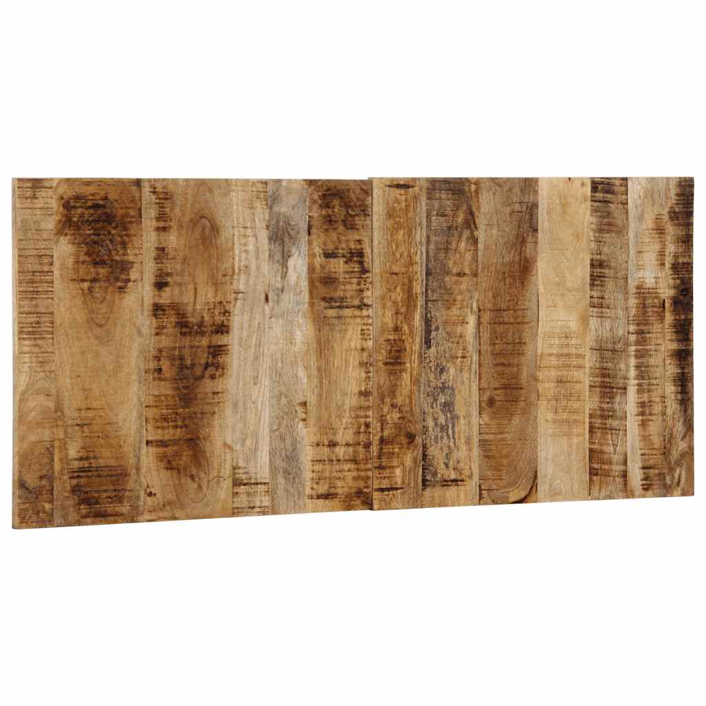 Hoofdbord 120 cm massief ruw mangohout is nu te koop bij PeponiXL, paradijselijk wonen!