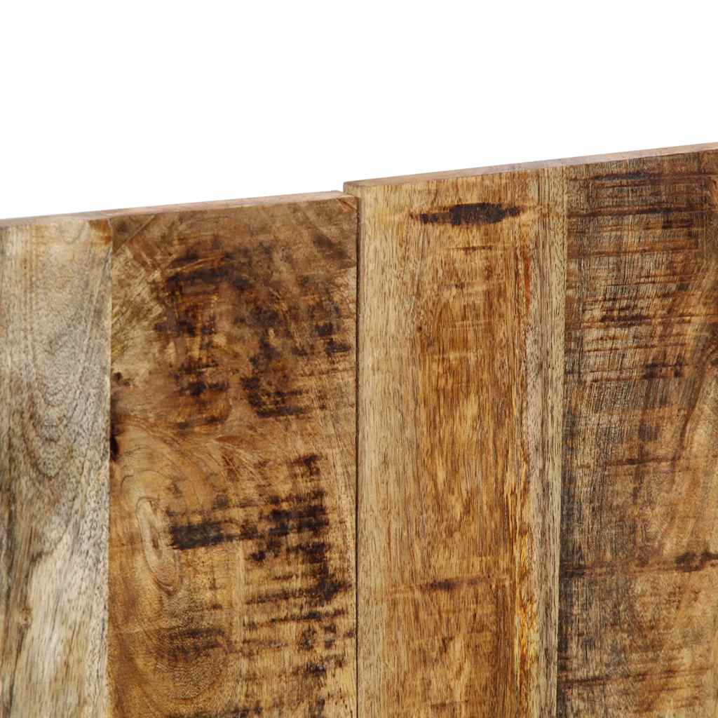 Hoofdbord 120 cm massief ruw mangohout is nu te koop bij PeponiXL, paradijselijk wonen!