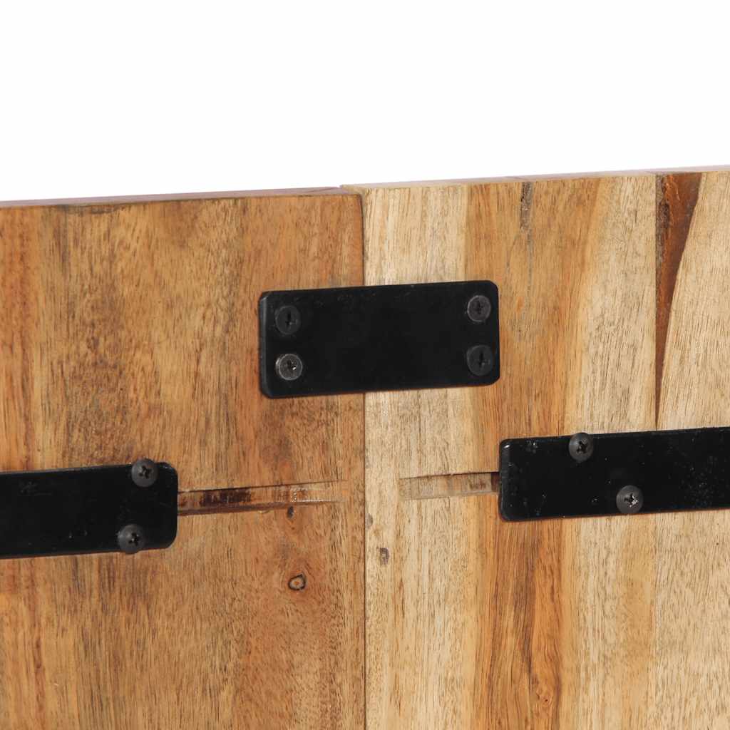 Hoofdbord 120 cm massief acaciahout is nu te koop bij PeponiXL, paradijselijk wonen!
