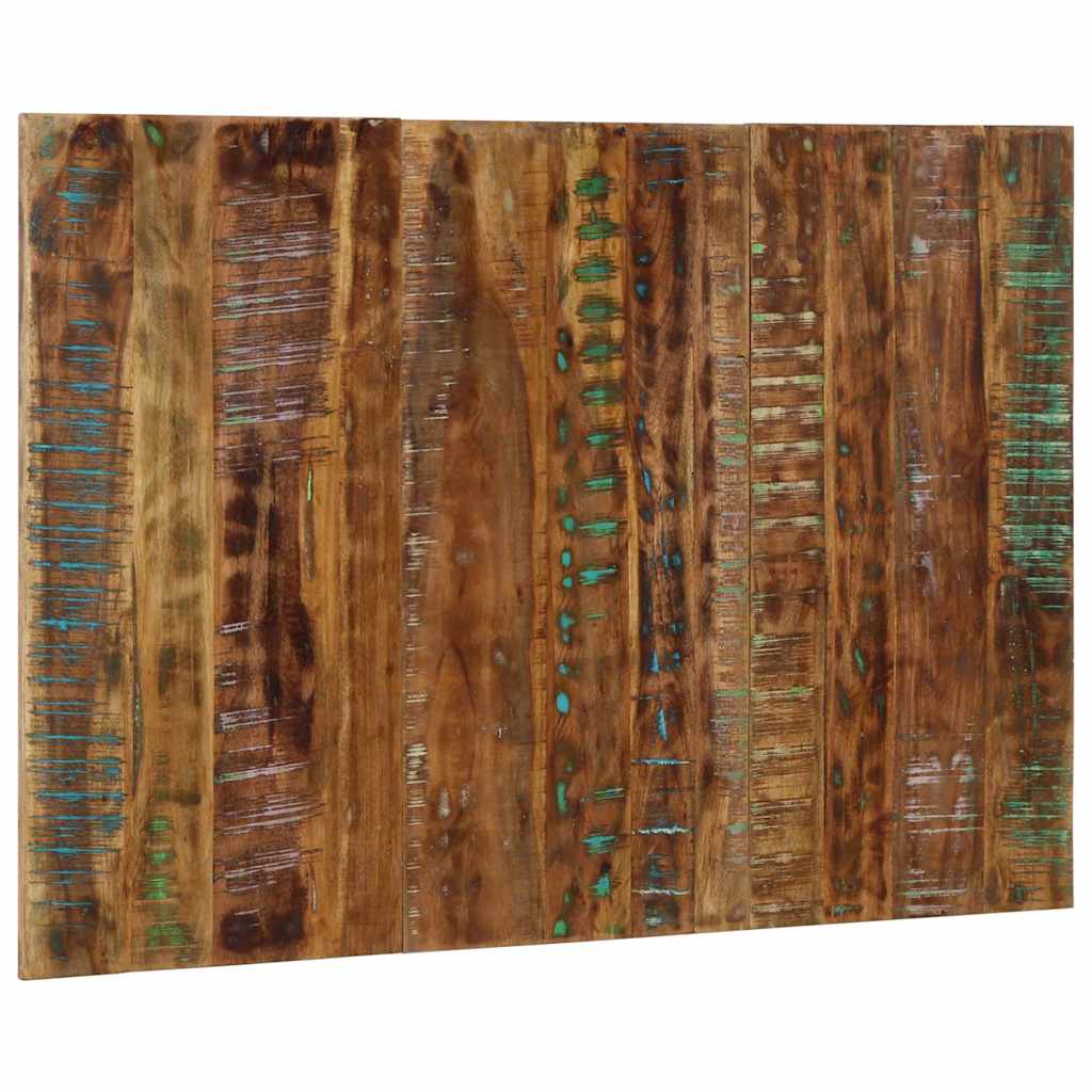 Hoofdbord 120 cm massief gerecycled hout meerkleurig is nu te koop bij PeponiXL, paradijselijk wonen!