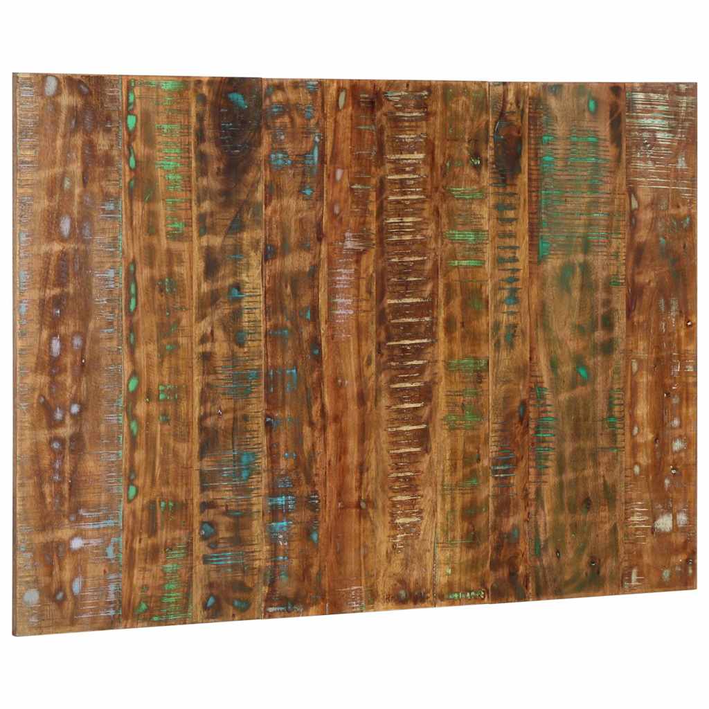 Hoofdbord 120 cm massief gerecycled hout meerkleurig is nu te koop bij PeponiXL, paradijselijk wonen!